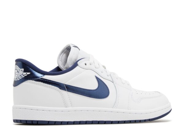 Jordan 1 Retro Low '85 Metallic Blue FB9933-141 - Nicesk photo 4