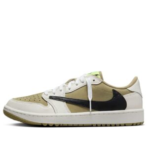 Jordan 1 Retro Low Golf Travis Scott Neutral Olive FZ3124-200 - Nicesk photo 1
