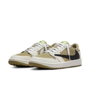Jordan 1 Retro Low Golf Travis Scott Neutral Olive FZ3124-200 - Nicesk photo 2