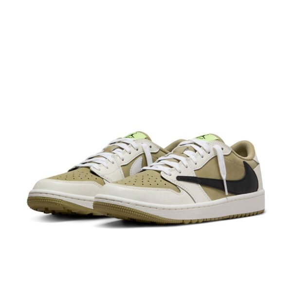 Jordan 1 Retro Low Golf Travis Scott Neutral Olive FZ3124-200 - Nicesk photo 2