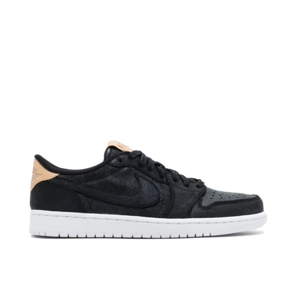 Jordan 1 Retro Low OG Black Vachetta 905136-010 - Nicesk photo 1