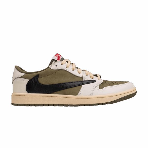 Jordan 1 Retro Low OG SP Travis Scott Medium Olive DM7866-200 - Nicesk photo 1