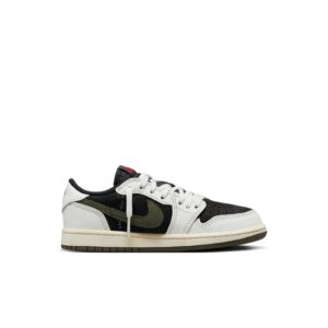 Jordan 1 Retro Low OG SP Travis Scott Olive (PS) DZ5909-106 - Nicesk photo 1