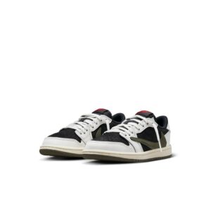 Jordan 1 Retro Low OG SP Travis Scott Olive (PS) DZ5909-106 - Nicesk photo 2