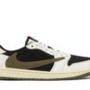 Jordan 1 Retro Low OG SP Travis Scott Olive (Women's) DZ4137-106 - Nicesk photo 1