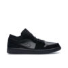 Jordan 1 Retro Low Triple Black 553558-025 - Nicesk photo 1