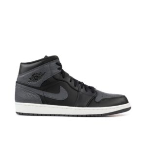 Jordan 1 Retro Mid Black Dark Grey 554724-041 - Nicesk photo 1
