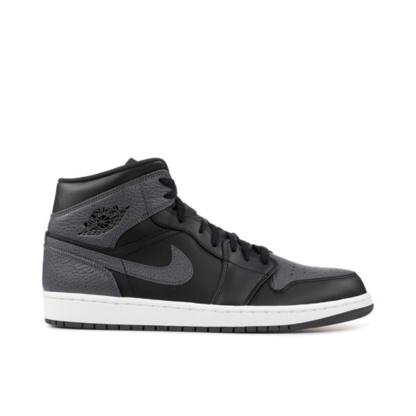 Jordan 1 Retro Mid Black Dark Grey 554724-041 - Nicesk photo 1