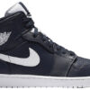 Jordan 1 Retro Mid Obsidian White 554724-402 - Nicesk photo 1