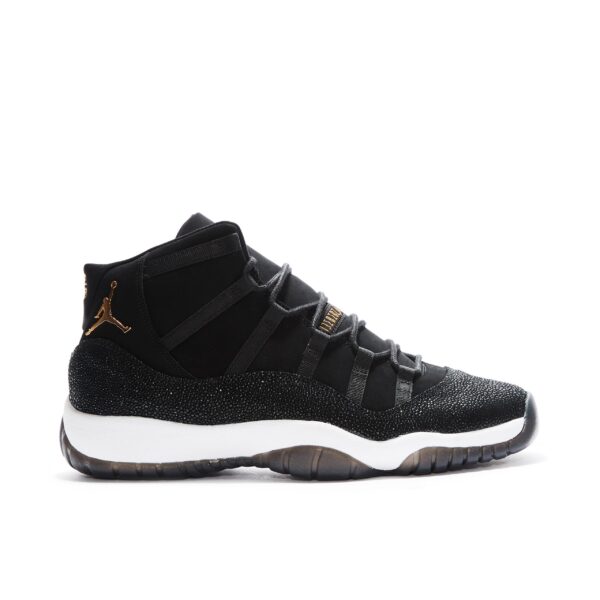 Jordan 11 Retro Heiress Black Stingray (GS) 852625-030 - Nicesk photo 1