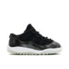 Jordan 11 Retro Low Black Metal Silver White (TD) 505836-010 - Nicesk photo 1