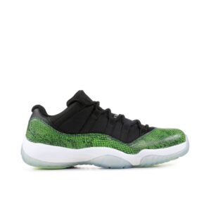Jordan 11 Retro Low Green Snakeskin 528895-033 - Nicesk photo 1