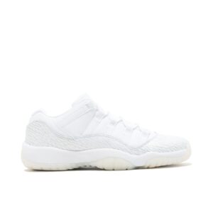 Jordan 11 Retro Low Heiress Pure Platinum (GS) 897331-100 - Nicesk photo 1