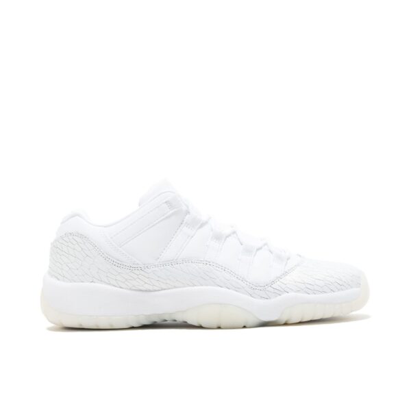 Jordan 11 Retro Low Heiress Pure Platinum (GS) 897331-100 - Nicesk photo 1