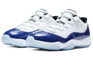 Jordan 11 Retro Low White Concord (Women's) AH7860-100 - Nicesk photo 2