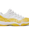 Jordan 11 Retro Low Yellow Snakeskin (Women's) AH7860-107 - Nicesk photo 1