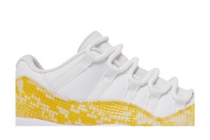Jordan 11 Retro Low Yellow Snakeskin (Women's) AH7860-107 - Nicesk photo 2