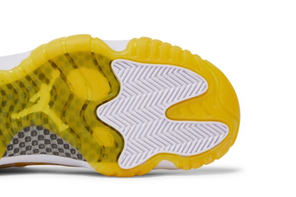 Jordan 11 Retro Low Yellow Snakeskin (Women's) AH7860-107 - Nicesk photo 5