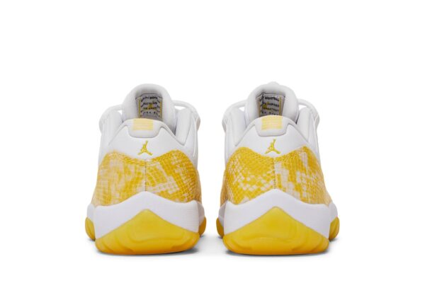 Jordan 11 Retro Low Yellow Snakeskin (Women's) AH7860-107 - Nicesk photo 6