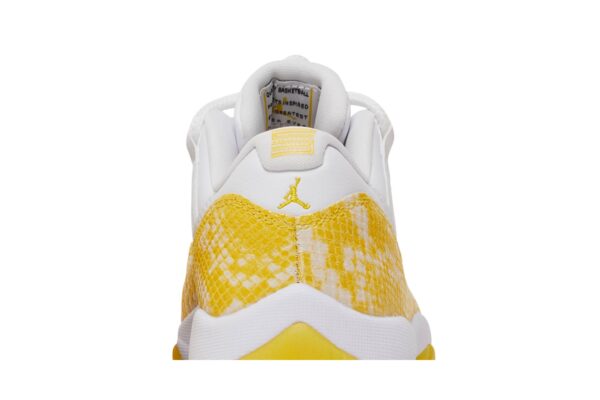Jordan 11 Retro Low Yellow Snakeskin (Women's) AH7860-107 - Nicesk photo 7