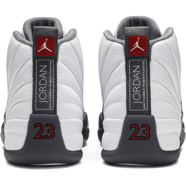Jordan 12 Retro White Dark Grey 130690-160 - Nicesk photo 6