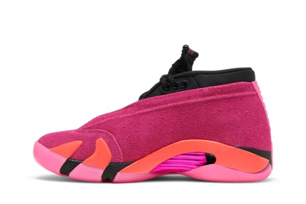 Jordan 14 Retro Low Shocking Pink (Women's) DH4121-600 - Nicesk photo 3