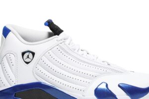 Jordan 14 Retro White Hyper Royal 487471-104 - Nicesk photo 2