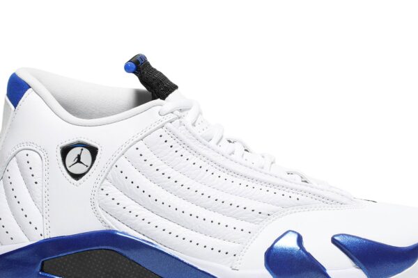 Jordan 14 Retro White Hyper Royal 487471-104 - Nicesk photo 2