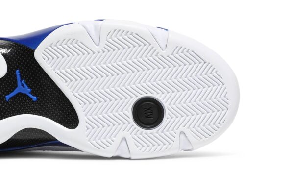 Jordan 14 Retro White Hyper Royal 487471-104 - Nicesk photo 5