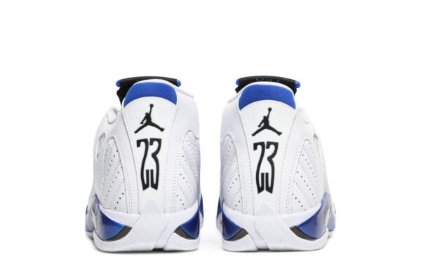 Jordan 14 Retro White Hyper Royal 487471-104 - Nicesk photo 6