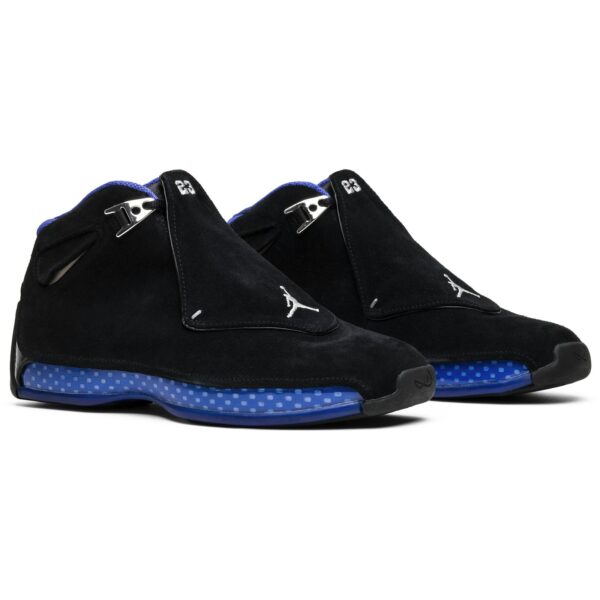 Jordan 18 Retro Black Sport Royal (2018) AA2494-007 - Nicesk photo 8