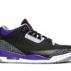 Jordan 3 Retro Black Court Purple CT8532-050 - Nicesk photo 1
