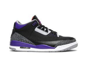 Jordan 3 Retro Black Court Purple CT8532-050 - Nicesk photo 1