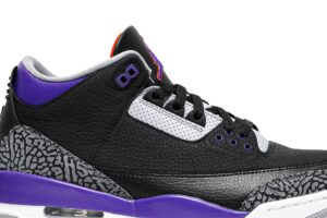 Jordan 3 Retro Black Court Purple CT8532-050 - Nicesk photo 2