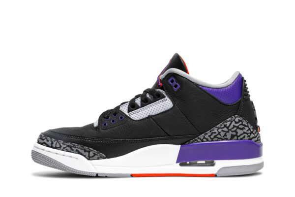 Jordan 3 Retro Black Court Purple CT8532-050 - Nicesk photo 3