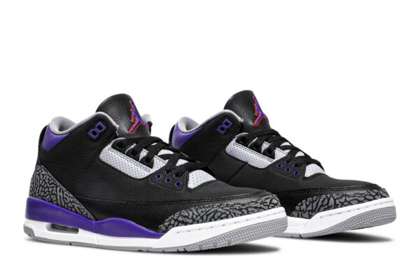 Jordan 3 Retro Black Court Purple CT8532-050 - Nicesk photo 8
