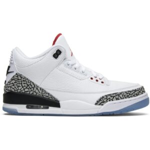 Jordan 3 Retro Free Throw Line White Cement 923096-101 - Nicesk photo 1