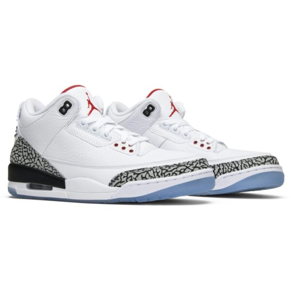 Jordan 3 Retro Free Throw Line White Cement 923096-101 - Nicesk photo 8