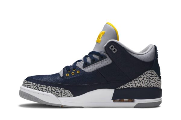Jordan 3 Retro Michigan PE AJ3-820064 - Nicesk photo 3