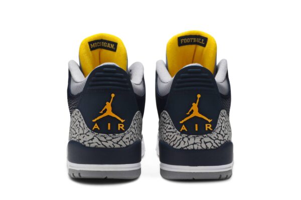 Jordan 3 Retro Michigan PE AJ3-820064 - Nicesk photo 6