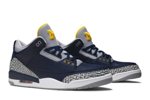 Jordan 3 Retro Michigan PE AJ3-820064 - Nicesk photo 8