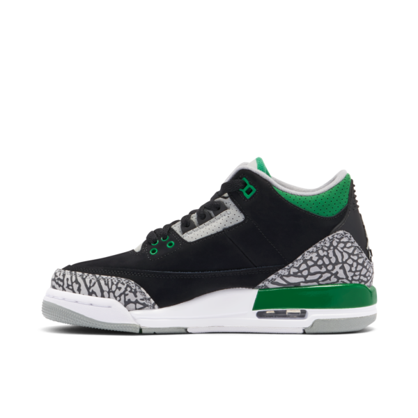 Jordan 3 Retro Pine Green (GS) 398614-030 - Nicesk photo 2
