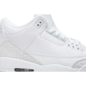 Jordan 3 Retro Pure White (2018) 136064-111 - Nicesk photo 2