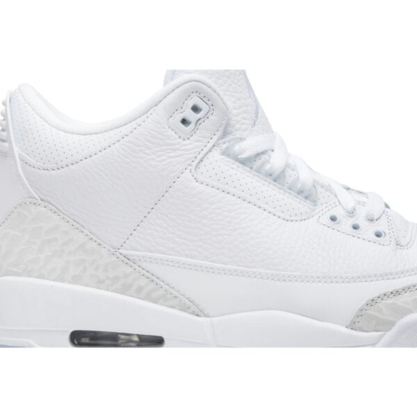 Jordan 3 Retro Pure White (2018) 136064-111 - Nicesk photo 2