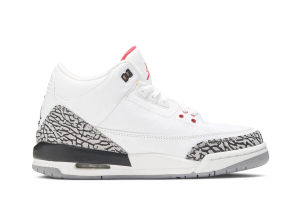 Jordan 3 Retro White Cement (2011) (GS) 398614-105 - Nicesk photo 1
