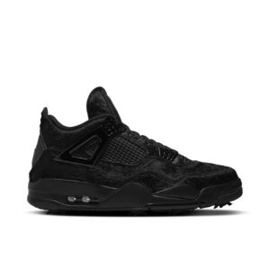 Jordan 4 Retro Golf Black Cat Pony Hair CU9981-001 - Nicesk photo 1