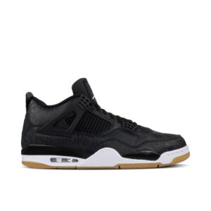 Jordan 4 Retro Laser Black Gum CI1184-001 - Nicesk photo 1