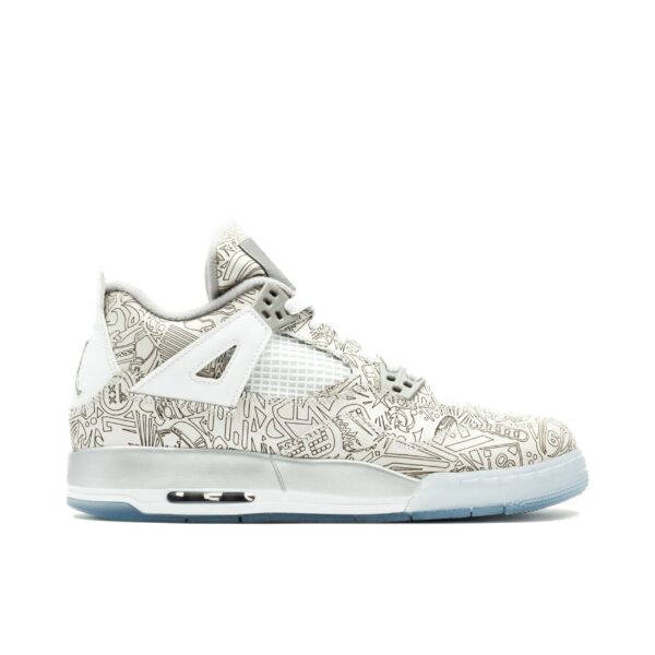 Jordan 4 Retro Laser (GS) 705334-105 - Nicesk photo 1