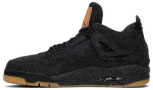 Jordan 4 Retro Levi's Black (Levi's Tag) AO2571-001 - Nicesk photo 2