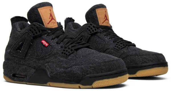 Jordan 4 Retro Levi's Black (Levi's Tag) AO2571-001 - Nicesk photo 3